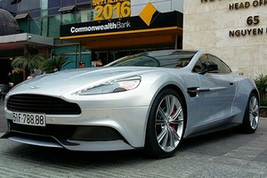 Siêu xe 16 tỷ Aston Martin Vanquish “biển độc” tại VN